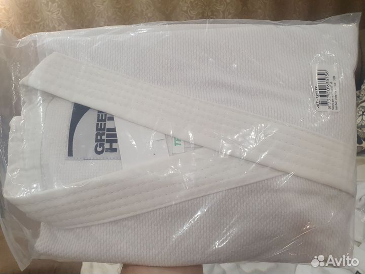 Кимоно для дзюдо green hill triumph. Дзюдоги. Нов