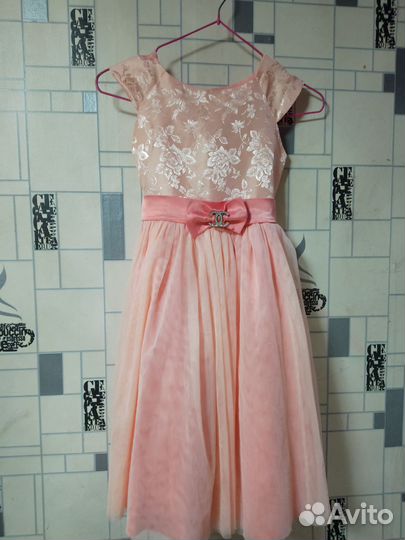 Платье для девочки от 6 до 8 лет