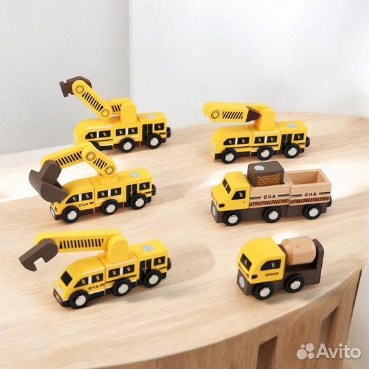 Деревянный робот-трансформер