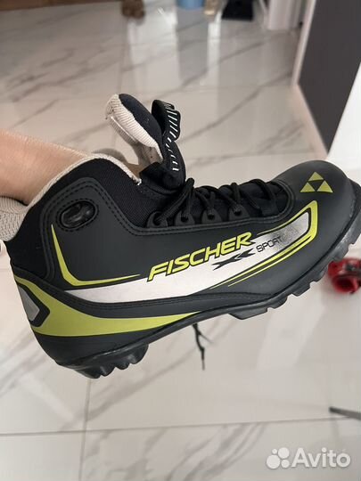 Лыжные ботинки fischer 37 размер