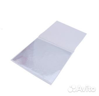 Листовая поталь золото и серебро