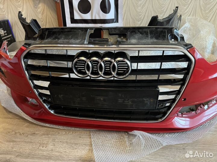 Audi a3 8v sportback передний бампер s-line