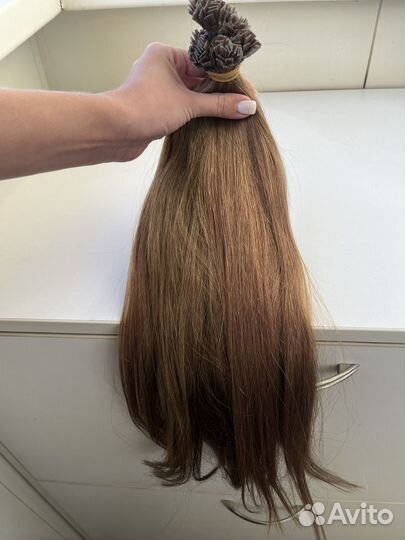 На доставке Волосы натуральные 50см