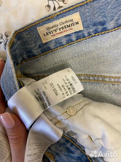 Джинсы женские levis оригинал 25 26