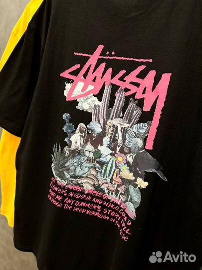 Футболка оверсайз Stussy