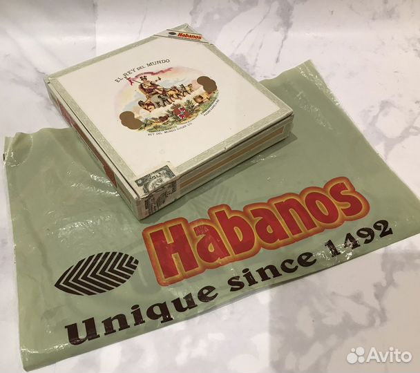 Коробка от кубинских сигар