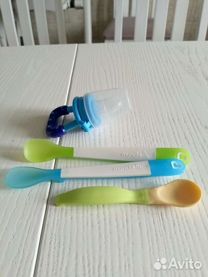 Ниблер для прикорма + ложки