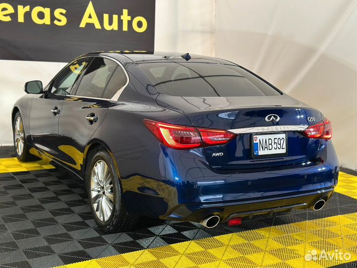 Infiniti Q50 2.0 AT, 2021, 10 600 км
