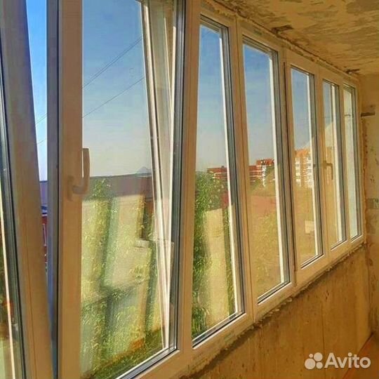 Пластиковые окна. остекление домов