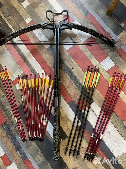 Блочный арбалет interloper cayman 43 кг