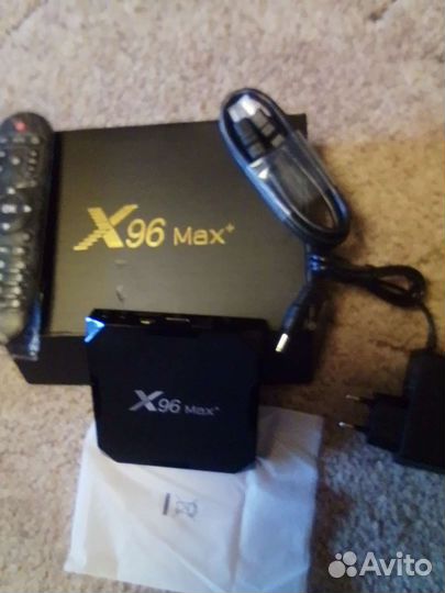 Тв бокс андроид X96Max plus,4K,8K