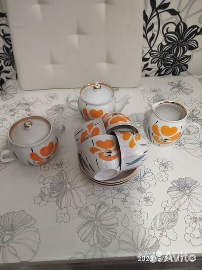 Чайный сервиз чайка