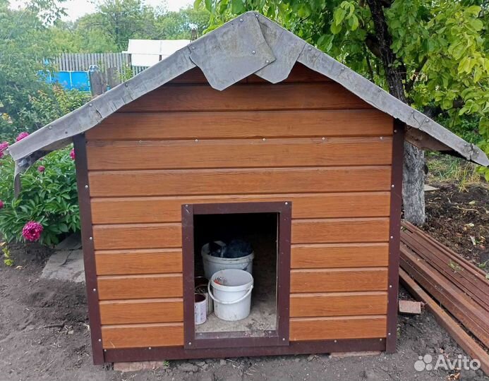 Будка для собаки утепленная