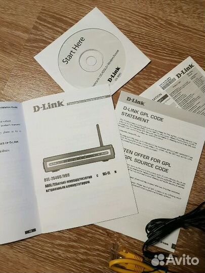Роутер with Wi-Fi DSL -2640U