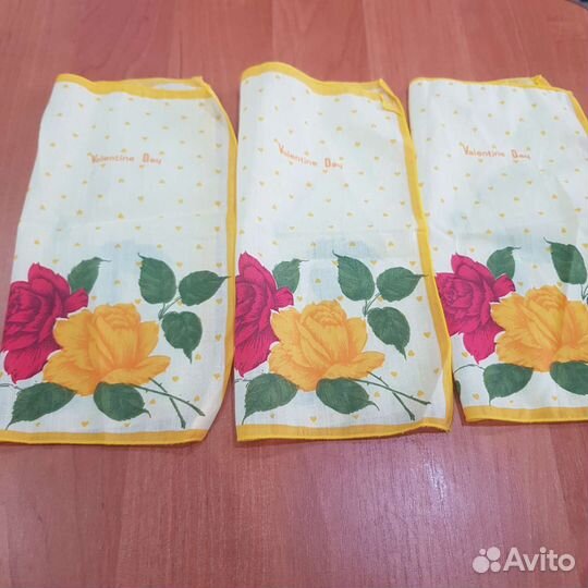 Носовые платки СССР женские