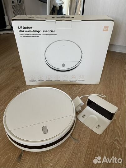 Робот пылесос Mi Robot Vacuum Mop Essential
