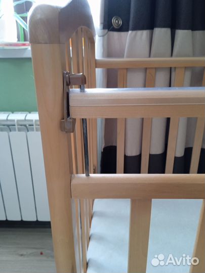 Кроватка качалка вместе с матрасом Аскона