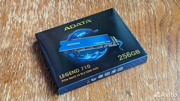Накопитель SSD adata legend 710 nvme 256gb