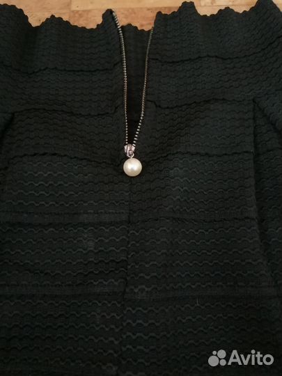 Юбка чёрная, трапеция