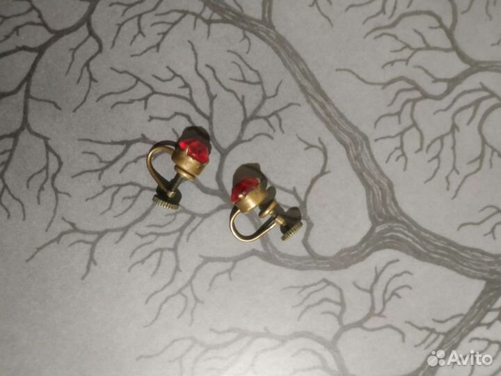 Серьги клипсы СССР