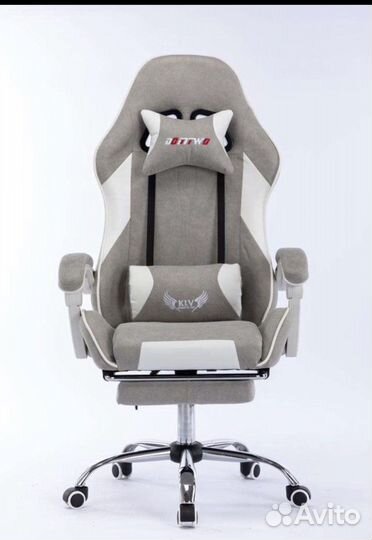 Компьютерное кресло новое тканевое