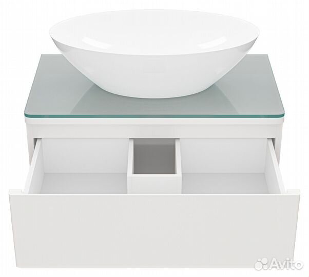 Тумба с раковиной Misty Скай П-Ска01070-011