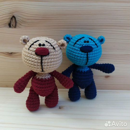 Вязанные мишки