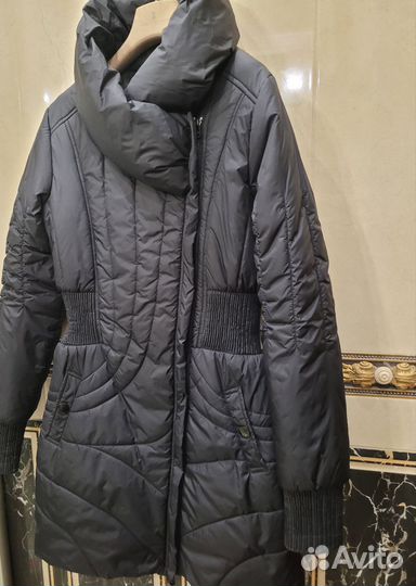 Шикарный женский зимний пуховик 42