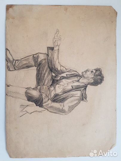 Этюды к картине И.В. Сталин в Курейке