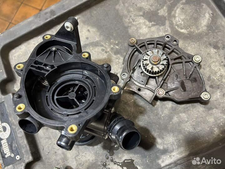 Помпа корпус 1.8-2л(насос ож)шкода фольц ауди