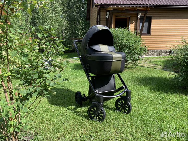Детская коляска Anex 2в1 (кожа)