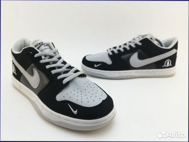 Кроссовки Nike SB Dunk LOW черные 40