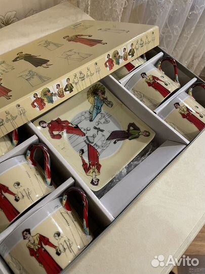 Чайный сервиз из тонкого фарфора Lefard