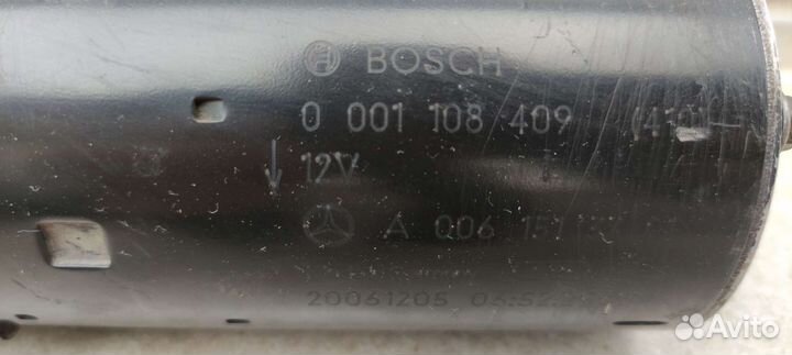 Стартер Mercedes