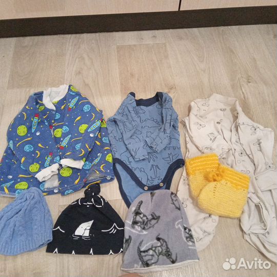 Вещи пакетом на мальчика с рождения