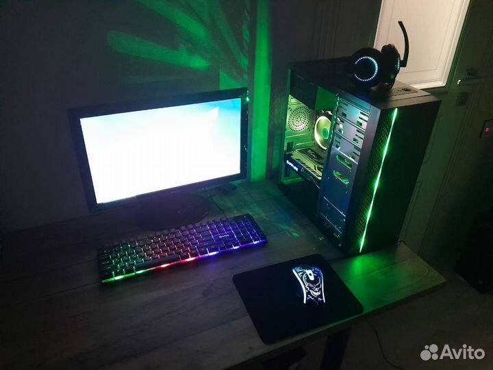 Игровой пк, e5 2630, rx 570