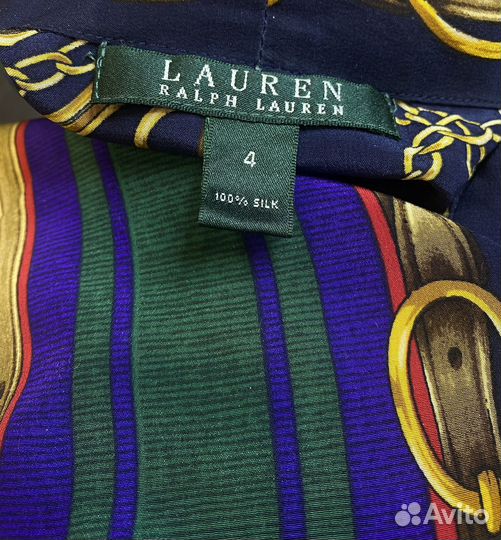 Шелковая блузка Ralph Lauren