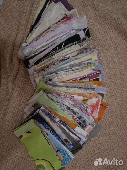 Лоскут весовой полосками бронь