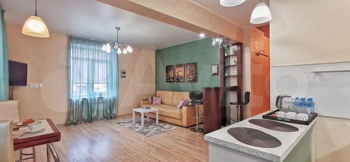 2-к. квартира, 52 м², 2/4 эт.