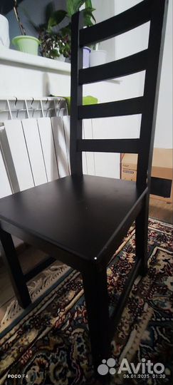 Стол и стулья комплект бу