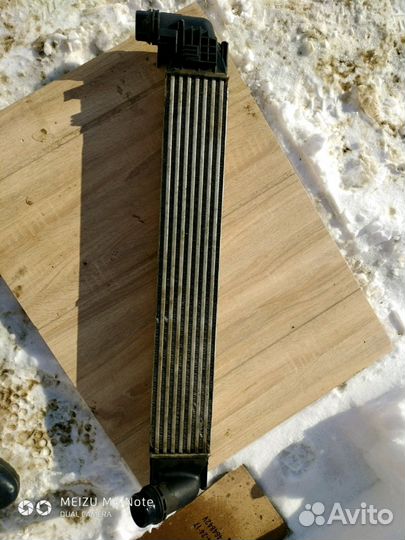 Интеркулер Renault Duster 2012 год 1.5 дизель