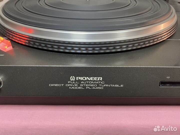 Проигрыватель винила Pioneer PL-A450 Япония