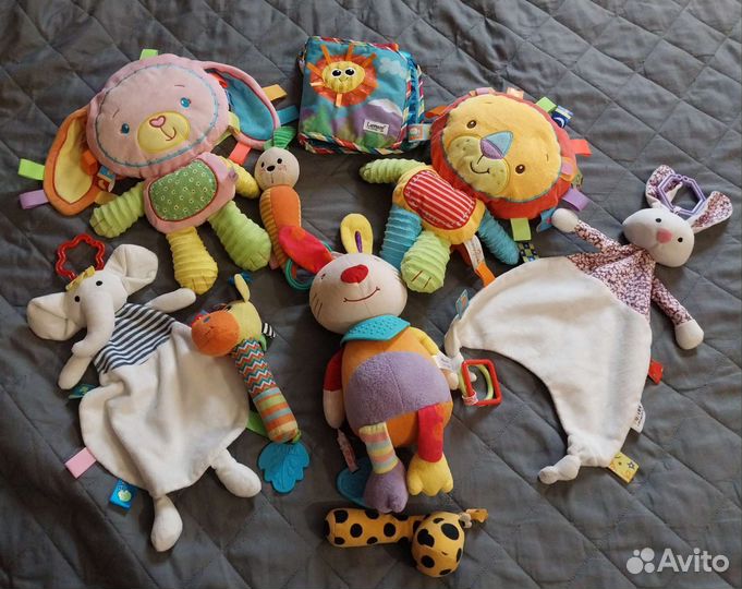 Игрушки погремушки пакетом