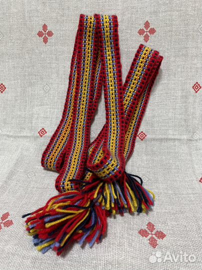 Пояс тканый