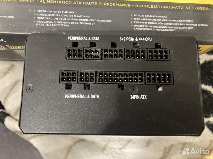 Блоки питания Corsair Seasonic Cougar Zalman Chief