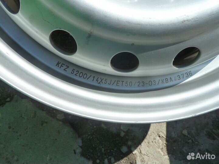 Honda Accord / Rover 600 Штампы R14 4х114.3 Новые