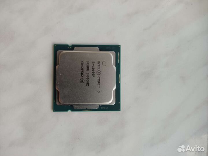 Процессор Intel core i3 10100f