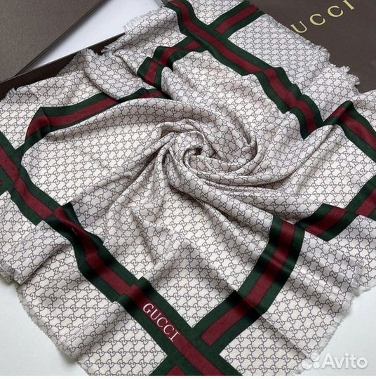 Платок, палантин, шарф, кашемир брэнд