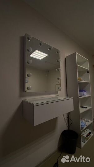 Гримерное зеркало с подсветкой