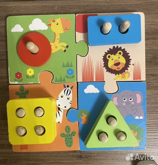 Развивающие игрушки пакетом